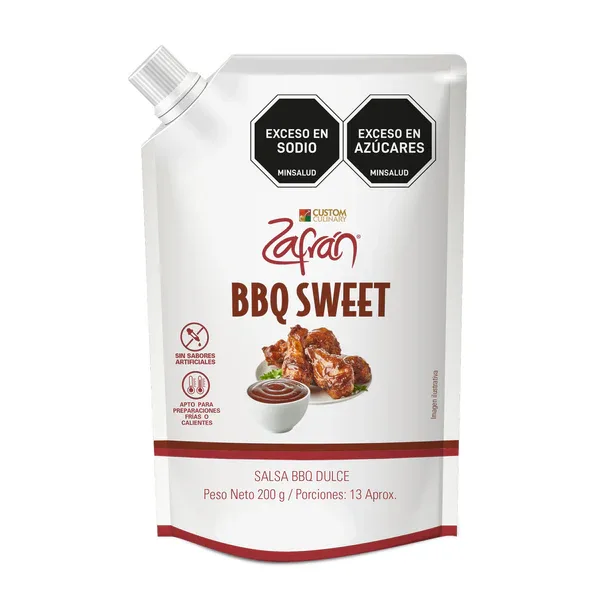 SALSA BBQ SWEET ZAFRAN DOYPACK X 200 G