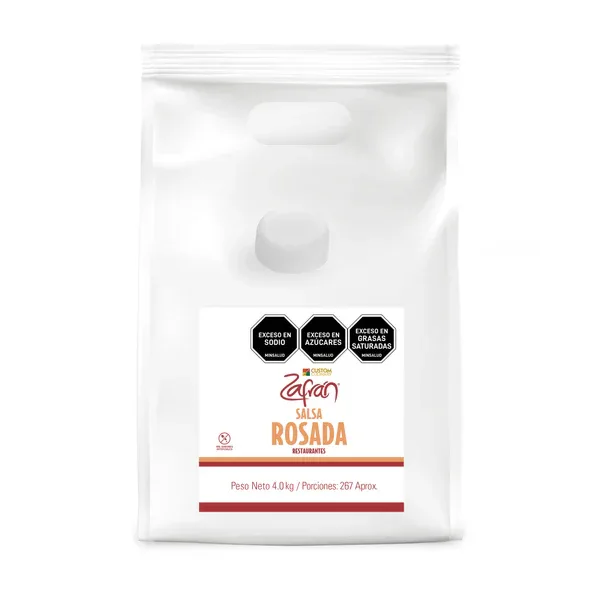 SALSA ROSADA ZAFRAN RESTAURANTE MASTER BAG 4.000 G