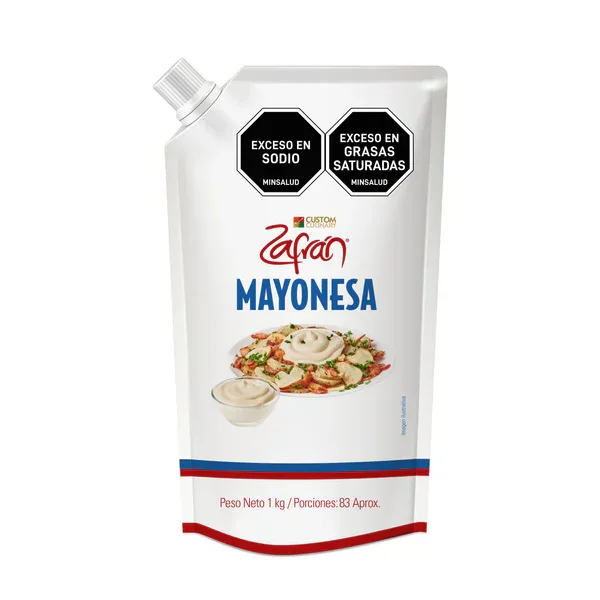 SALSA MAYONESA ZAFRAN X 1000 GR