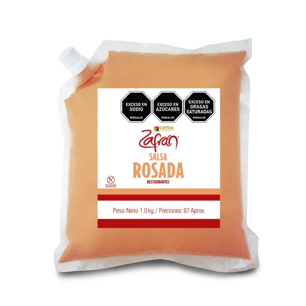 SALSA ROSADA ZAFRAN RESTAURANTE X 1000 G