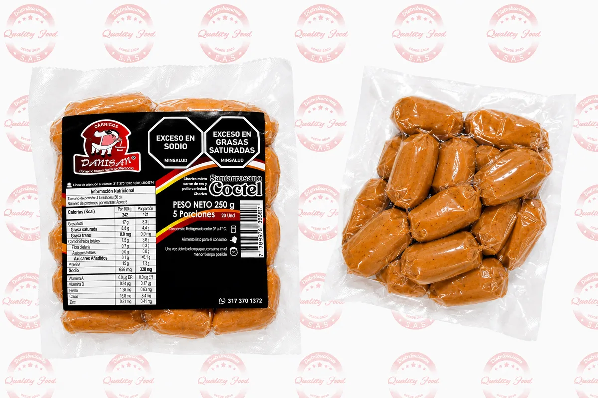 CHORIZO COCTEL X 250 GR
