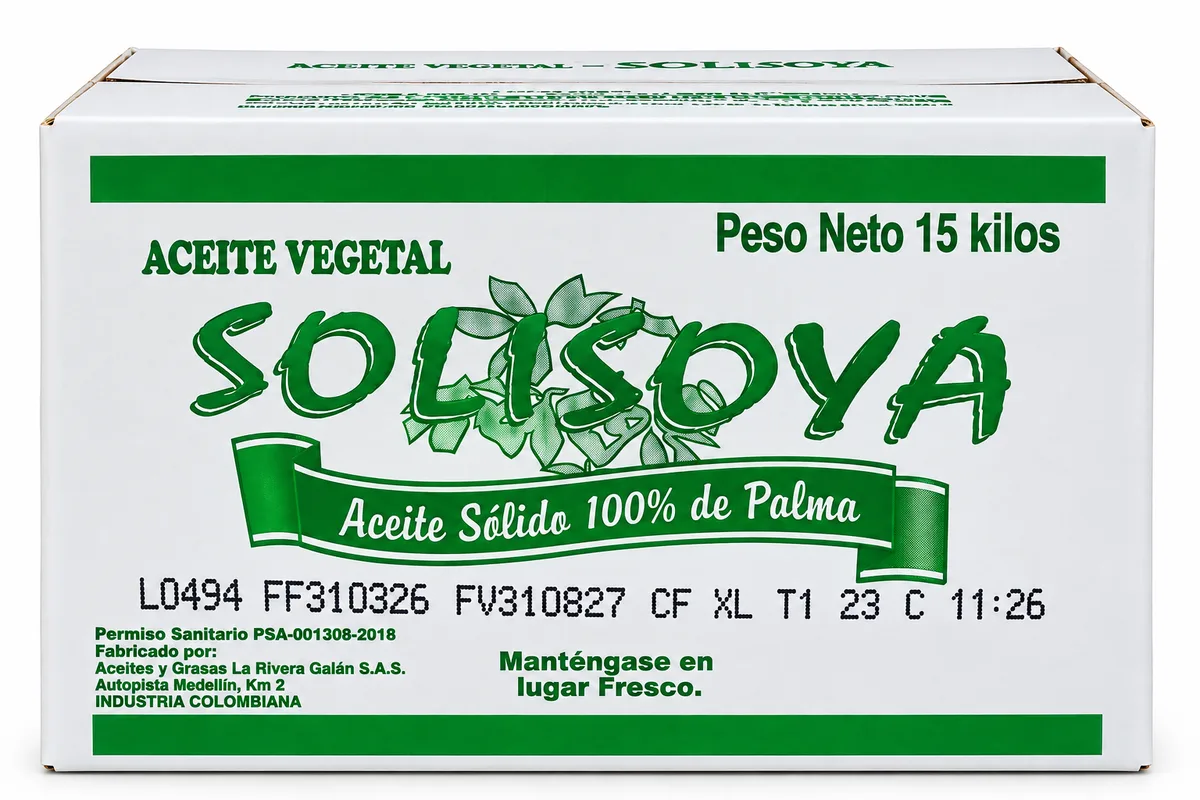 ACEITE HIDROGENADO X15 SOLI SOYA