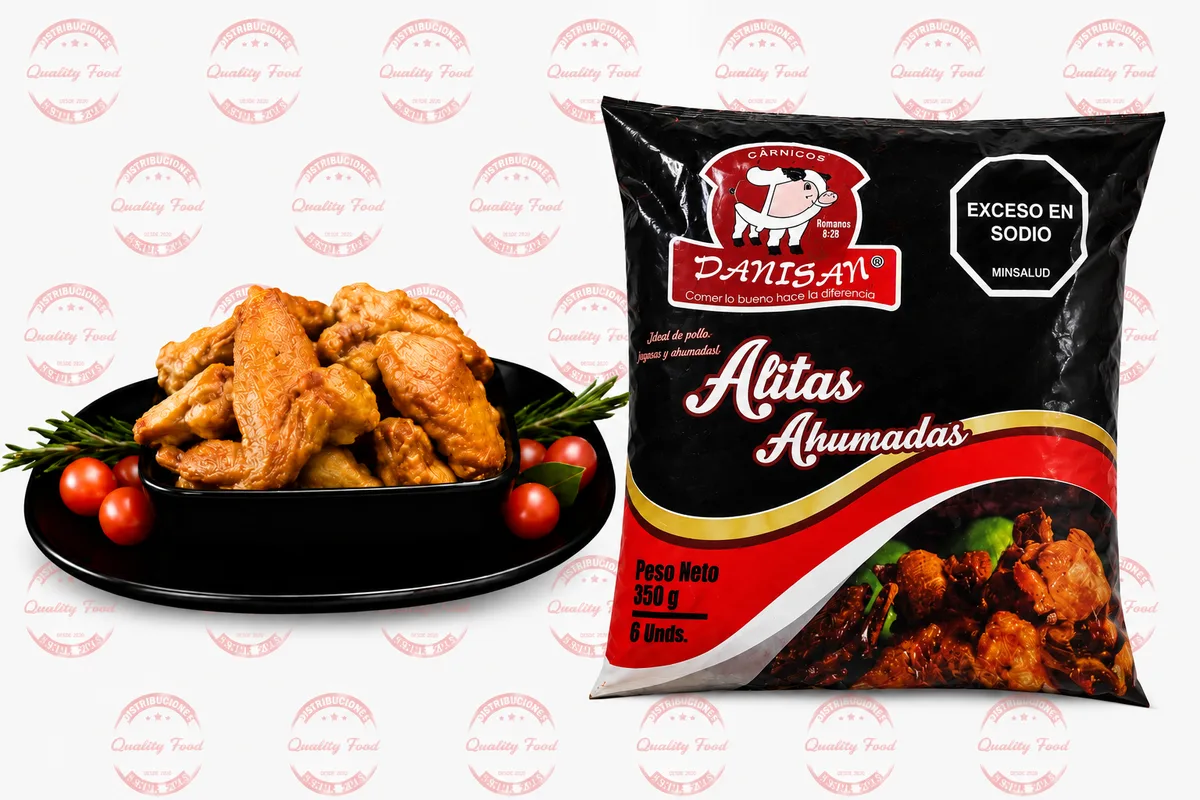ALITAS AHUMADAS X 350 GR