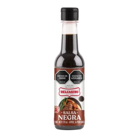 SALSA NEGRA CASINO FRASCO X 170 G
