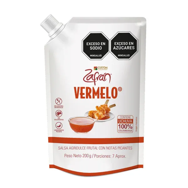 SALSA VERMELO ZAFRAN X 1000 G