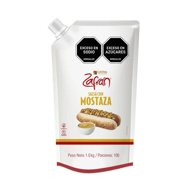 MOSTAZA ZAFRAN  DOYPACK X 1000 G