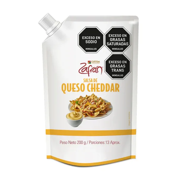 QUESO CHEDDAR ZAFRAN  X 200 G