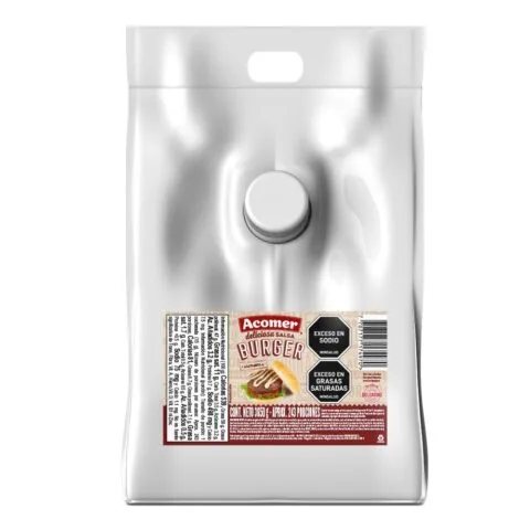 ACOMER BURGER BOLSA GALON 3650 GR