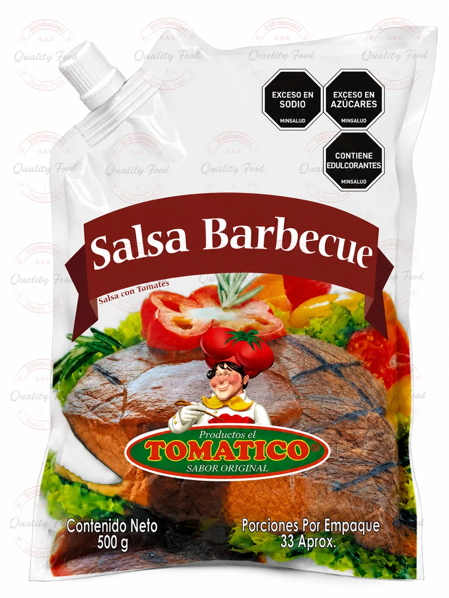 SALSA BBQ TOMATICO  LIBRA X 500 GR