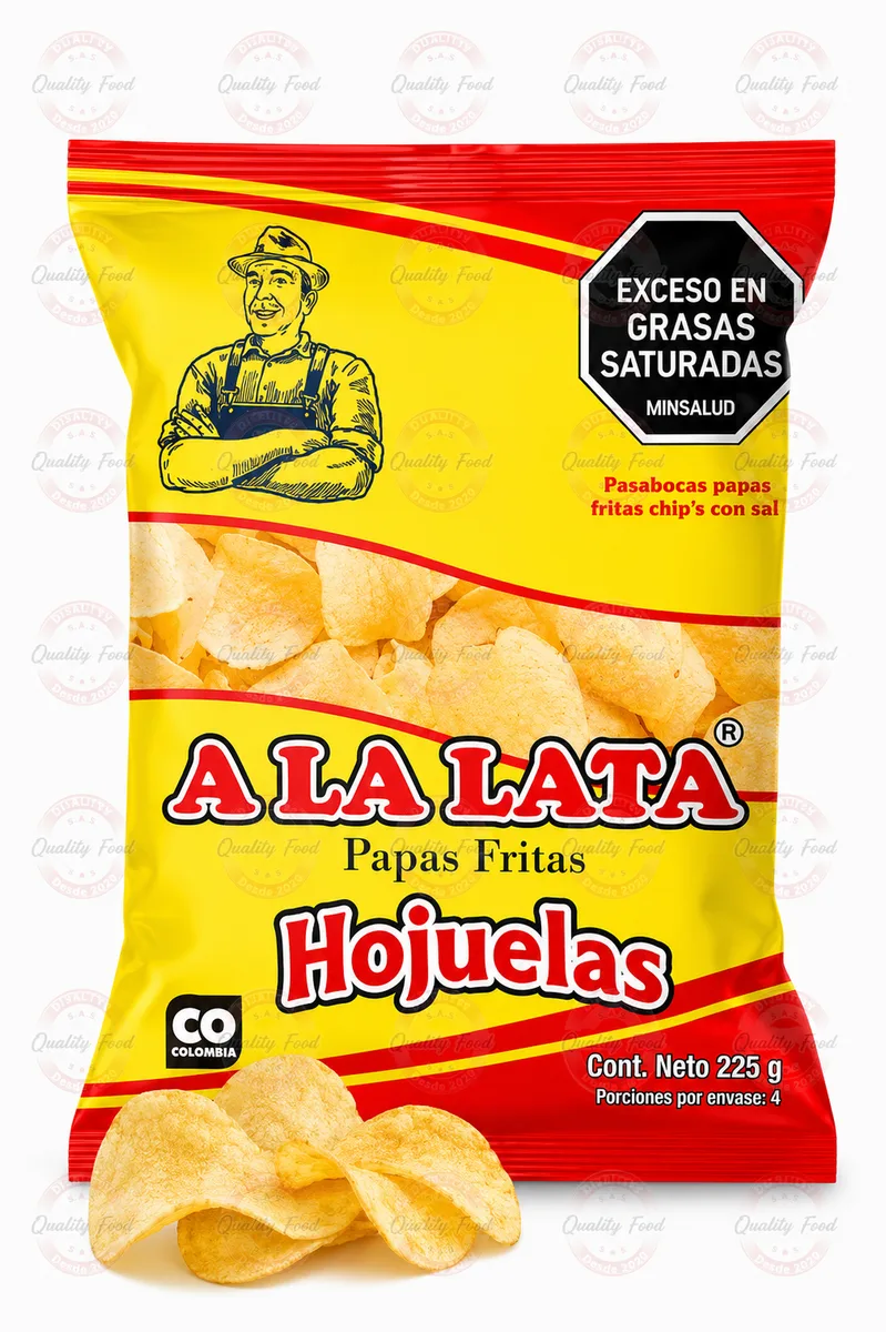 PAPA HOJUELA X 225 GR A LA LATA