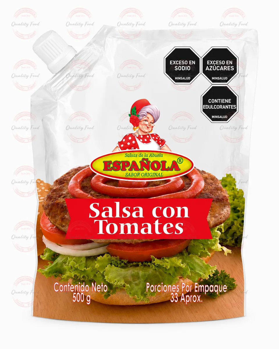 SALSA  DE TOMATE ESPAÑOLA LIBRA 500 X GR