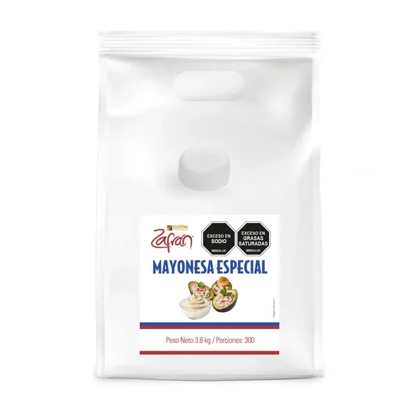 SALSA MAYONESA ESPECIAL ZAFRAN MASTER BAG X 3.600 G