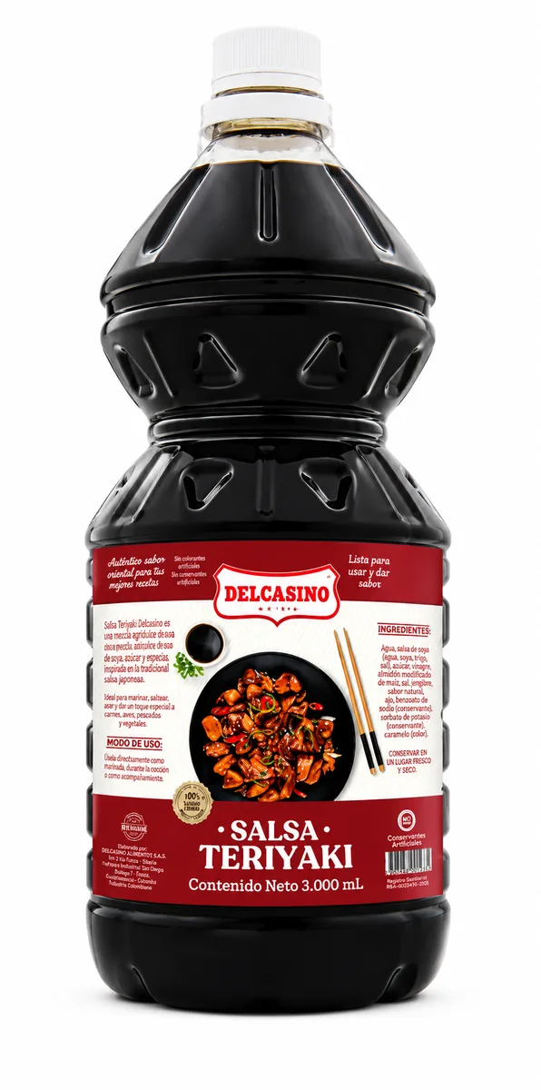SALSA TERIYAKI GALON X 3000 ML