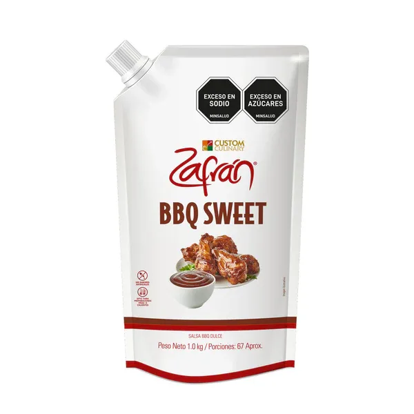SALSA BBQ SWEET ZAFRAN DOYPACK X 1000 G