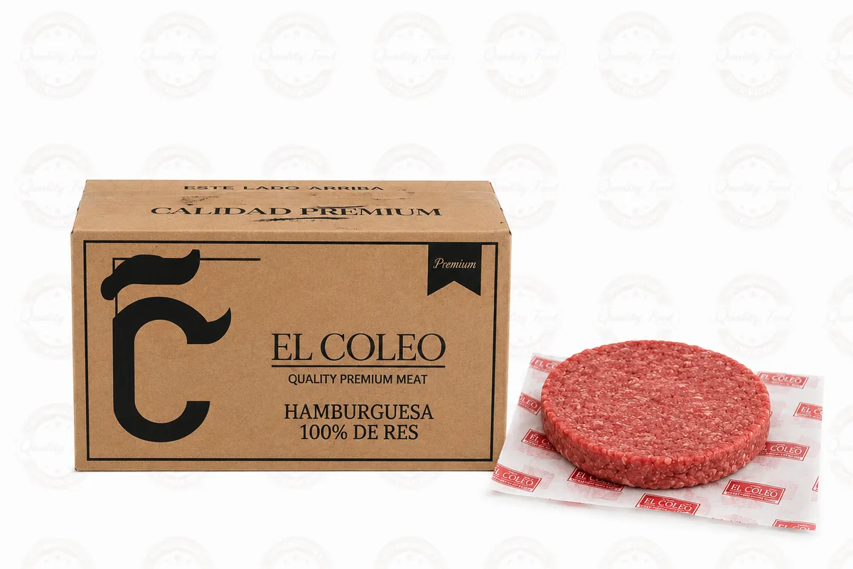 HAMBURGUESA  DE RES X 30 UNDS X 110GR