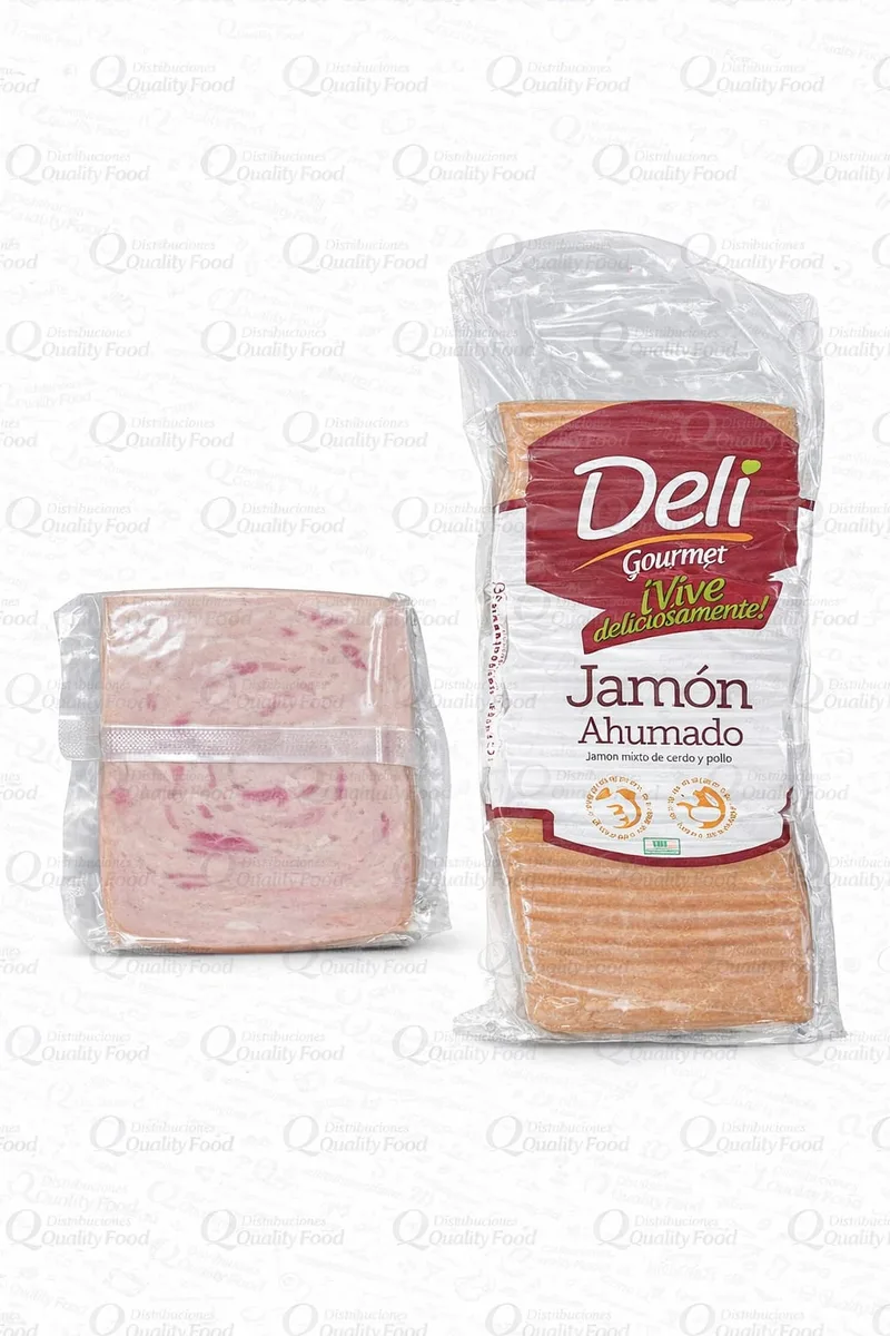 JAMON PREMIUM AHUMADO DELY MIXTO X 2.5 (BLOQUE)