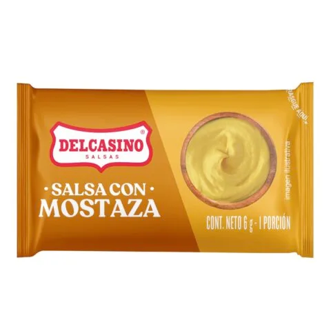 MOSTAZA CASINO SOBRES X 8 GR X 100 UNIDADES PAQUETE