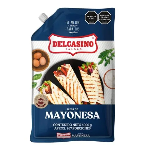 MAYONESA BOLSA GALON CASINO  X 4000 GR