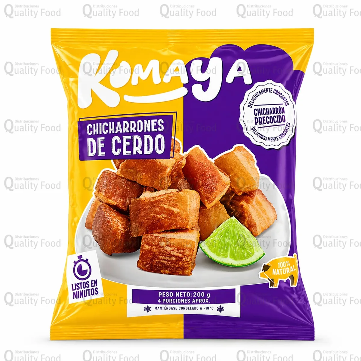 CHICHARRONES DE CERDO X 200 G