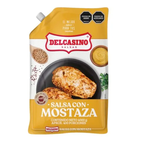 MOSTAZA CASINO BOLSA GALON X 4000 GR