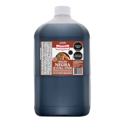 SALSA NEGRA CASINO GALON X 3.750 G