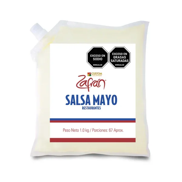 SALSA MAYO ZAFRAN  RESTAURANTE X 1000 G