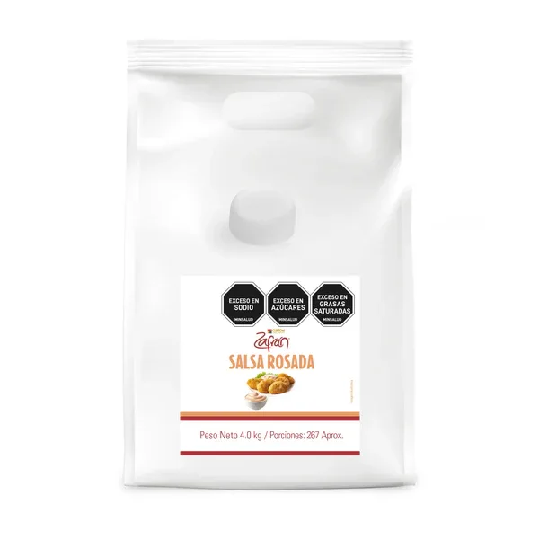 SALSA ROSADA ZAFRAN MASTER BAG X 4.000 GR