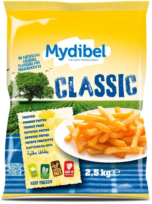 PAPA FRANCESA MYDIBEL X 2.5 CORTE 9X9