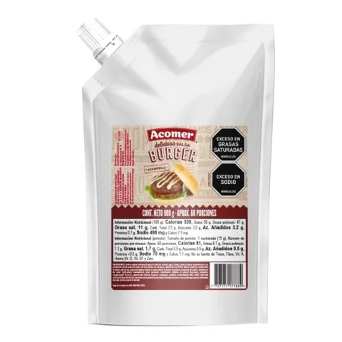 ACOMER SALSA BURGER X 900 GR