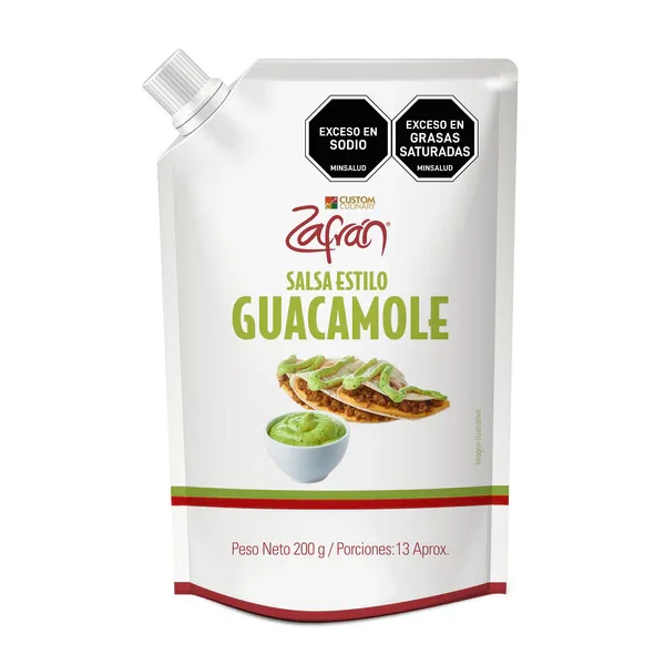 SALSA GUACAMOLEZAFRAN  X 200 G