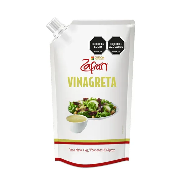 VINAGRETA ZAFRAN  X 1000 G