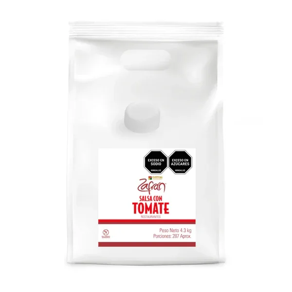 SALSA TOMATE ZAFRAN RESTAURANTE MASTER BAG 4.300 G