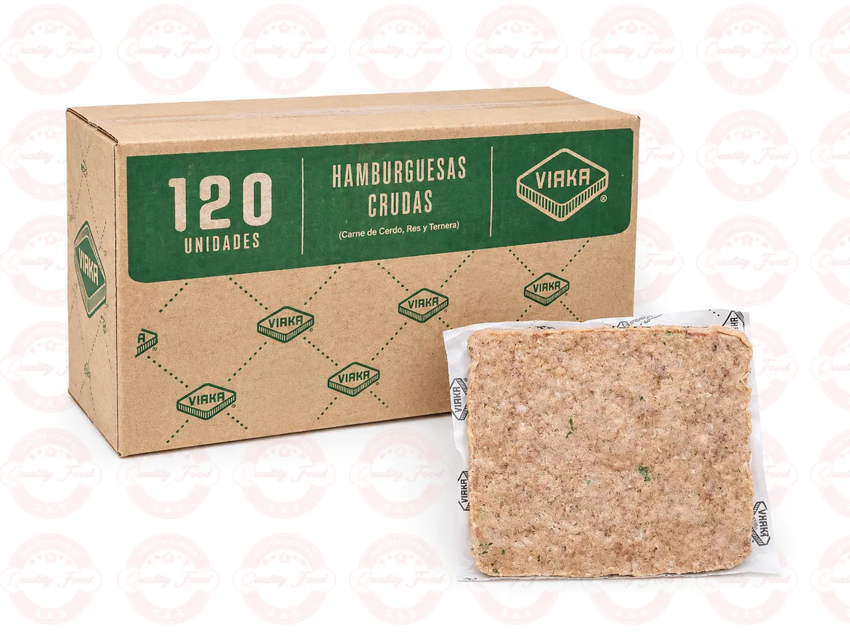 HAMBURGUESA KOLLER  CAJA   X 120 UNIDADES