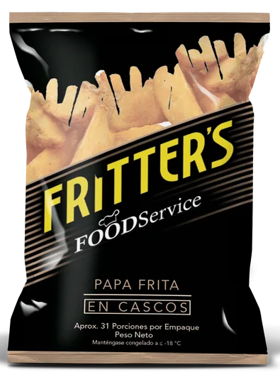 PAPA FRITTERS TIPO CASQUITO x 2500 gr