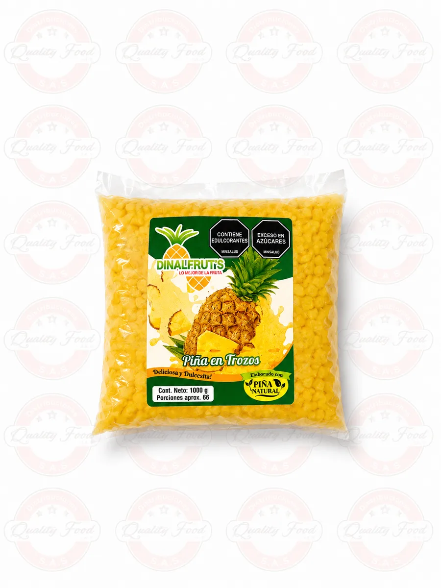 PIÑA TROZOS X 1000 GR